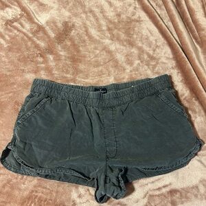 American Eagle Outfitters Washed Dark grey Shorts